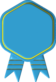 Premium quality certificate ,3D Rendering png