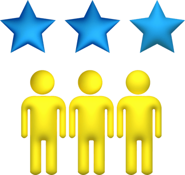 review 3d rating stars for best excellent services rating for satisfaction. Review for quality customer rating feedback. png