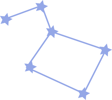 Space. Constellation Ursa Major png