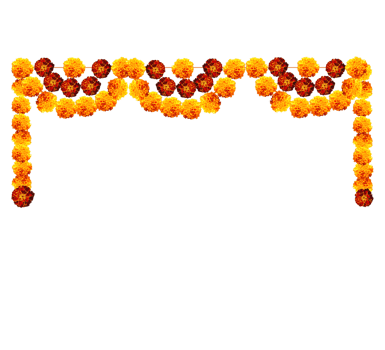 Marigold garland photo for decoration png