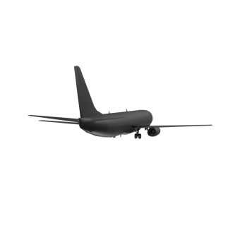 Plane isolated on transparent png