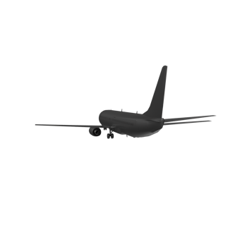 Plane isolated on transparent png