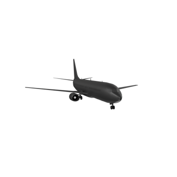 Plane isolated on transparent png