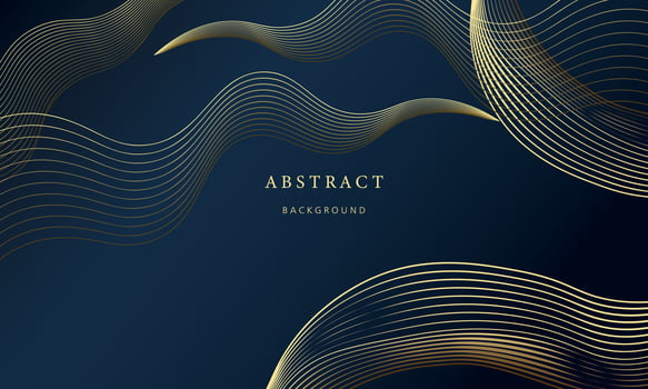Vector abstract luxury golden wallpaper