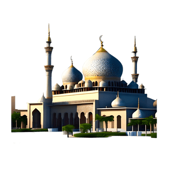 Ramadan Kareem Mosque Transparent Background png