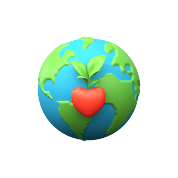 3d Concept for World Environment Day or Earth Day. png