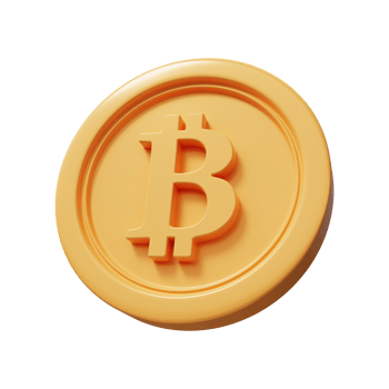 Bitcoin gold coin 3d render. png
