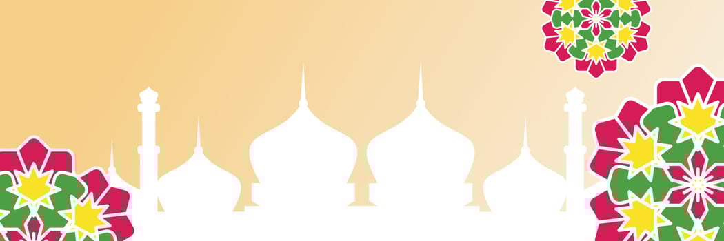 Islamic background, with beautiful mandala ornament. vector template for banners, greeting cards for Islamic holidays, eid al fitr, ramadhan, eid al adha