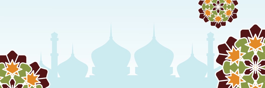 Islamic background, with beautiful mandala ornament. vector template for banners, greeting cards for Islamic holidays, eid al fitr, ramadhan, eid al adha