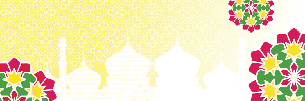 Islamic background, with beautiful mandala ornament. vector template for banners, greeting cards for Islamic holidays, eid al fitr, ramadhan, eid al adha