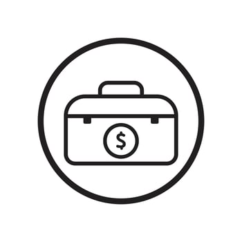 Business Flat Icon Symbo Vector Art