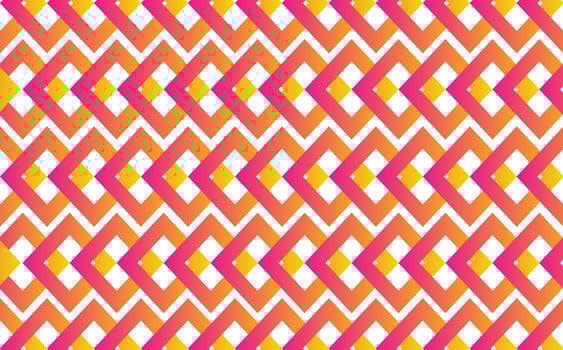 Red gradient colored intertwined rhombus pattern. Suitable for fabric, wallpaper, card, cover, backdrop, banner, and textile. vector