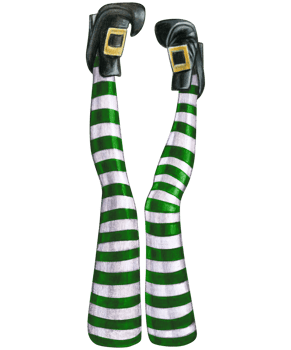 watercolor hand drawn halloween witch legs png