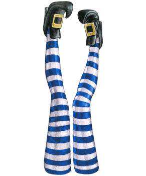 watercolor hand drawn halloween witch legs png