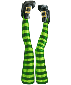 watercolor hand drawn halloween witch legs png