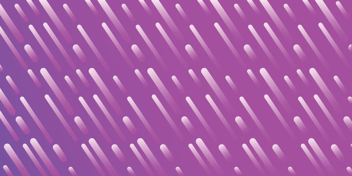 Minimal geometric background. Purple elements with fluid gradient. Dynamic shapes composition vector