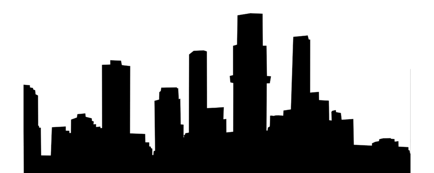 City, background illustration. Black png