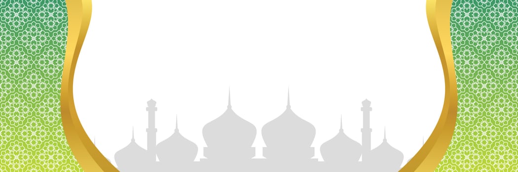 Islamic background, with mandala ornament and mosque silhouette. vector template for banners, greeting cards for Islamic holidays, eid al fitr, ramadhan, eid al adha