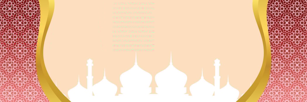 Islamic background, with mandala ornament and mosque silhouette. vector template for banners, greeting cards for Islamic holidays, eid al fitr, ramadhan, eid al adha