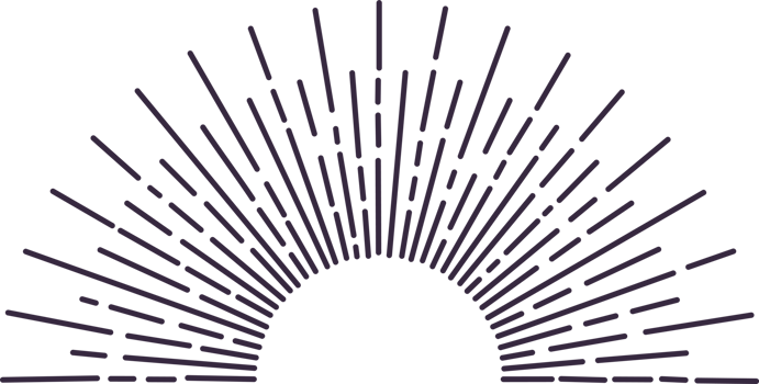 Hand drawn sunburst clip art png