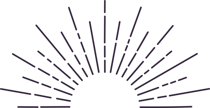 Hand drawn sunburst clip art png