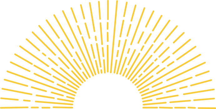 Hand drawn sunburst clip art png