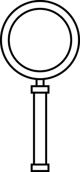 Magnifying glass icon png