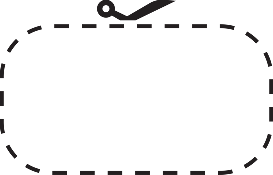 Scissors that cut coupon png