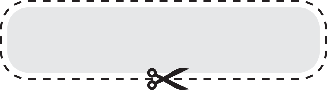 Scissors that cut coupon png