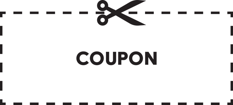 Scissors that cut coupon png