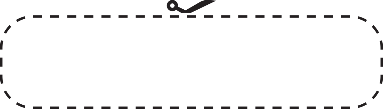 Scissors that cut coupon png