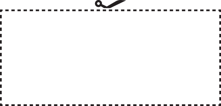 Scissors that cut coupon png