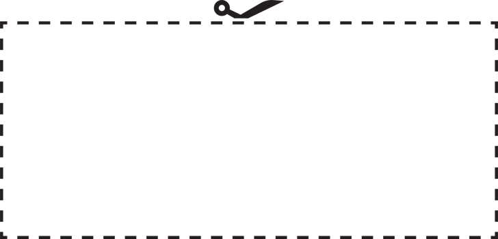 Scissors that cut coupon png