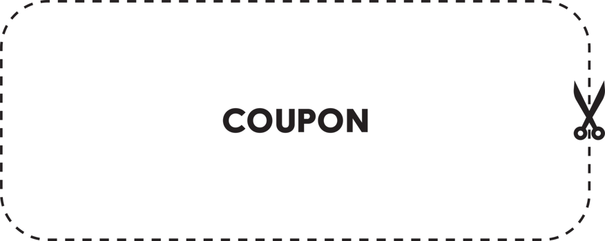 Scissors that cut coupon png