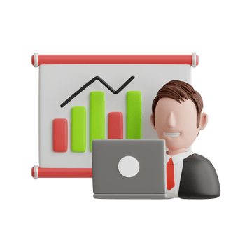 3d business staff, Profit Sharing, Job Interview, Render vector objects. png