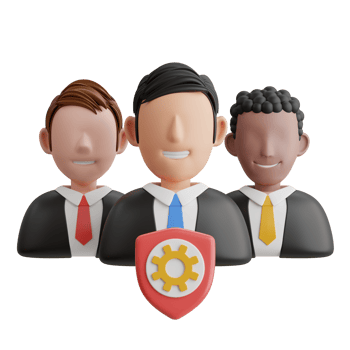 3d business staff, Profit Sharing, Job Interview, Render vector objects. png