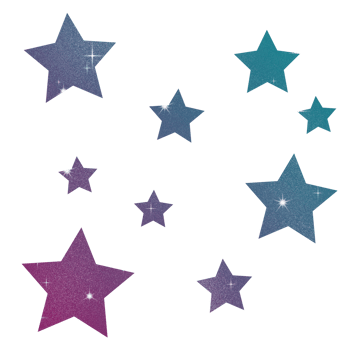 stars pattern design png