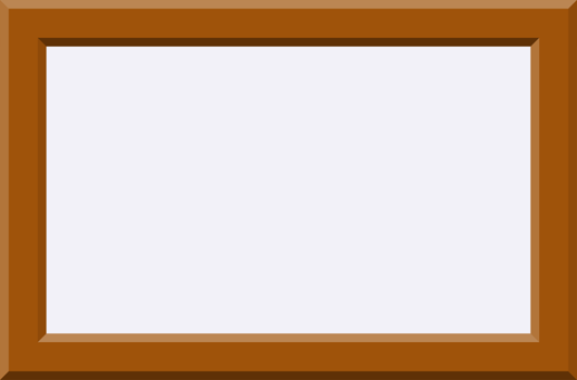 Wooden picture frame png
