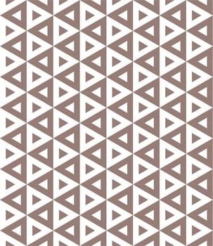 A seamless pattern with hexagons vector