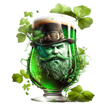 St. Patrick's Day Leprechaun png