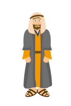 Cartoon Bible Character - Joseph png