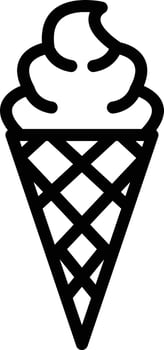 Vector Design Ice Cream Icon Style