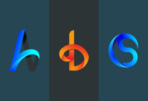 Collection of alphabet logo vector template. Eps 10