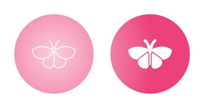 Butterfly Vector Icon