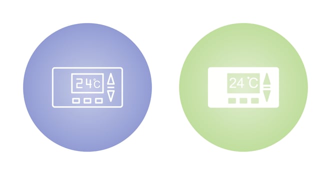Thermostat Vector Icon