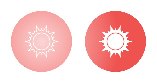 Sun Vector Icon