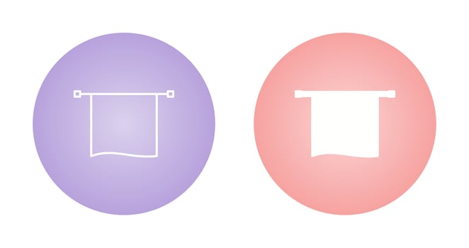 Towel Dryer Vector Icon