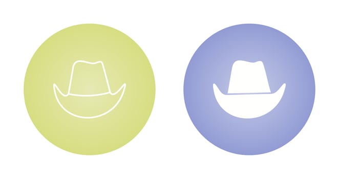 Cowboy Hat Vector Icon