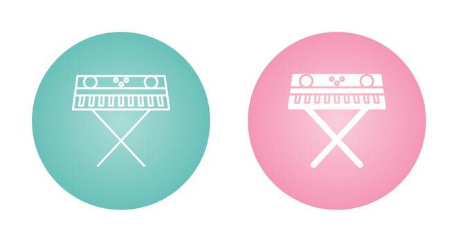 Piano Vector Icon