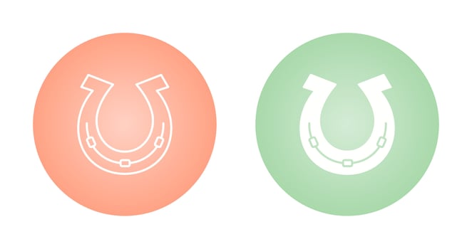 Horse Shoe Vector Icon